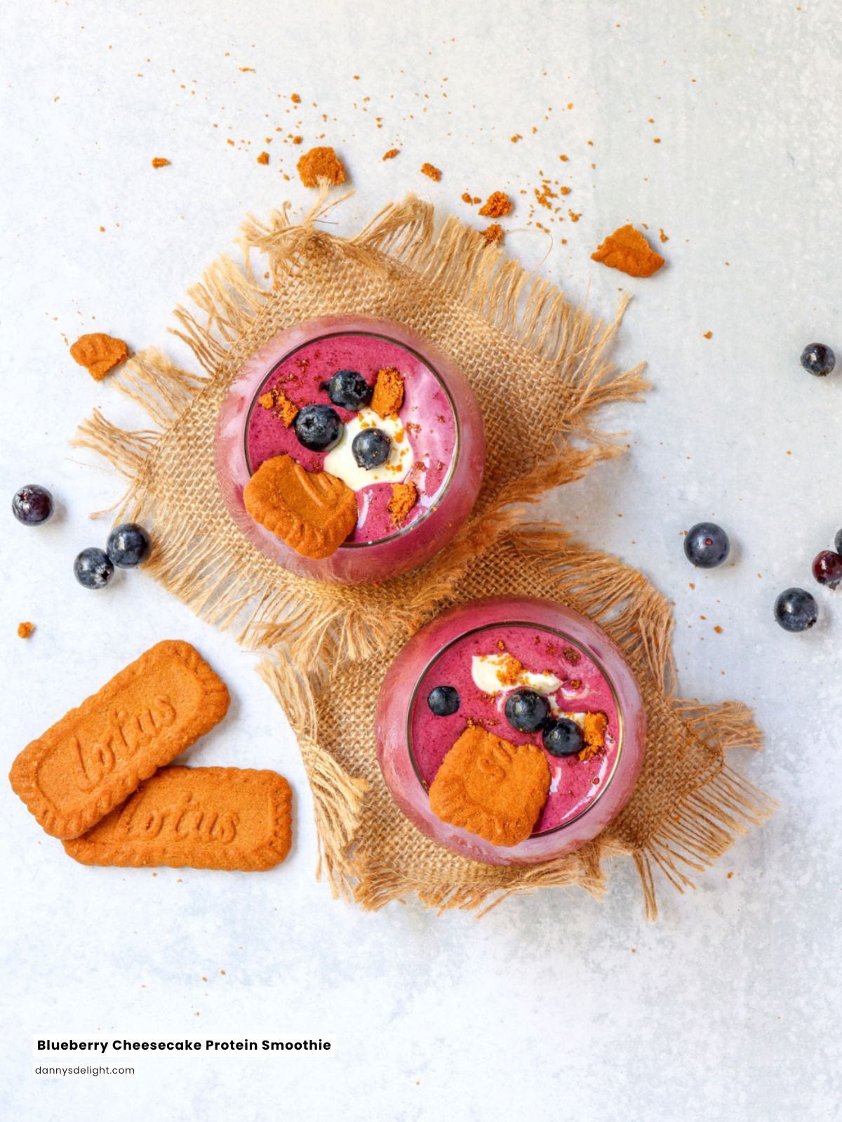 Whip Up a Guilt-Free Blueberry Cheesecake Protein Smoothie in 15 Min